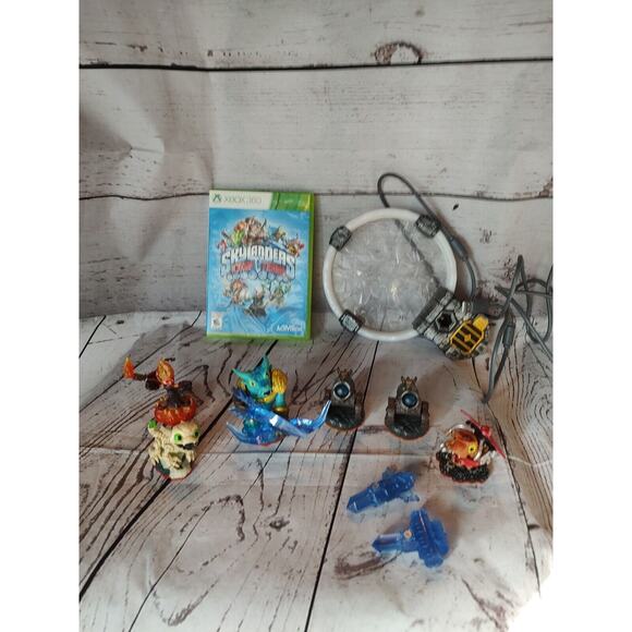 Skylanders Trap Team Game 6 Figures 2 Crystals And Portal Lot